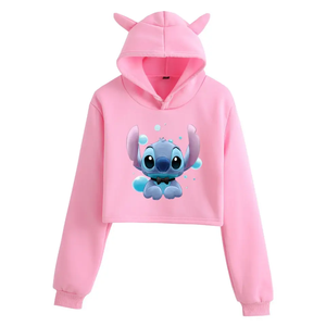 Custom Oem Crop Top Zip Hoodie Mujeres en blanco Fitness Yoga Deportes Entrenamiento Recortada Sudadera con capucha para las mujeres - Product Image 3