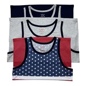 Men's High Quality Sleeveless Cotton Vest Customised Printed Singlets with <b>Distressed</b> Tank <b>Top</b> for Outdoor And Regular Wear <b>Top</b> - Product Image 4