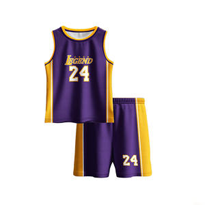 Ensemble de sport léger pour hommes, maillot et short d'entraînement de basket-ball, séchage rapide, deux pièces, pour jouer en extérieur ou en intérieur - Product Image 1