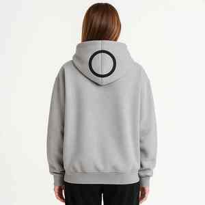 Sweat à capuche en polaire doux avec imprimé de combat audacieux, sweat-shirt ample et confortable pour sweat à capuche - Product Image 4