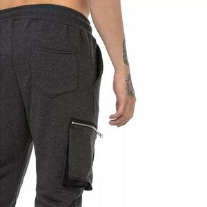 Pantalon Cargo Jogger Noir pour Homme Pantalon de Survêtement Streetwear Hip Hop Décontracté avec Logo Personnalisable Taille Moyenne-Été Nouvelle Marque - Product Image 4