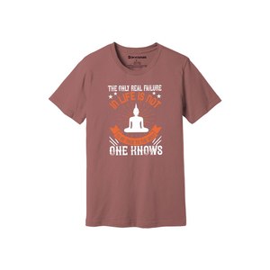 Camiseta informal de algodón 100% con impresión de temas de Buda en 3D, 12 opciones de color, 160-180, colocación de diseño personalizable GSM pesado - Product Image 3