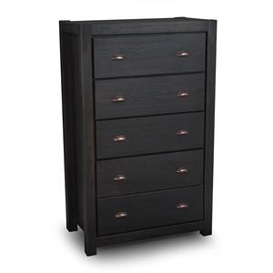 Set Camera da Letto Moderno in 5 Pezzi con Letto King Size, Cassettiera a 6 Cassetti e Comodini, Disponibile in Colori Personalizzati - Product Image 3