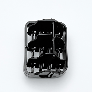 Nouvelle grille d'aération de tableau de bord gauche noire en plastique POM 7702258279 pour Clio II Symbol Thalia - Product Image 5