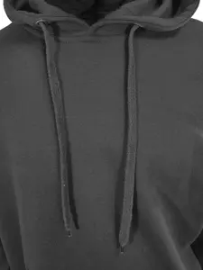 Sweat à capuche personnalisable pour un usage polyvalent Sweat à capuche gris prêt pour l'extérieur avec un design épuré Sweat à capuche personnalisé et élégant sans effort - Product Image 4