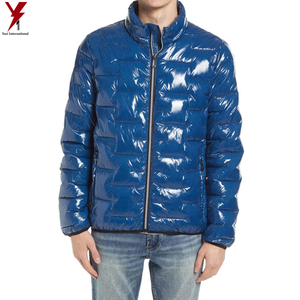 Offre Spéciale Unique Premium hommes hiver doudoune haut tendance bleu conception longue longueur vers le bas matériel en gros - Product Image 4