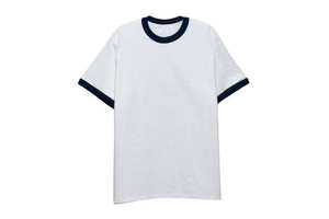 Camiseta informal para hombre, diseño de timbre de algodón 100% con patrón, 150 gramos, peso de tela, logotipo frontal, serigrafía - Product Image 5