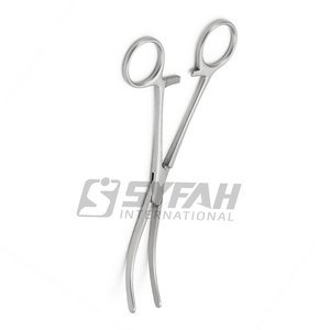 Pinzas Intestinales Kocher Atrauma de Último Diseño, Doble Curvatura, Manejo Preciso, Acabado Liso - Product Image 6