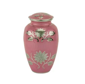 Urne funéraire américaine d'honneur et de gloire, urne en métal artisanale pour cendres humaines, urne funéraire pour adulte - Product Image 2