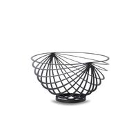 Panier à fruits en métal au design moderne pour ranger les pommes, les oranges, les bananes dans un espace de cuisine organisé