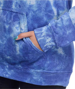 2025 New High Quality Wholesale Price Pullover <b>Cute</b> Designer Tie Dye <b>Hoodie</b> for Woman - Product Image 4