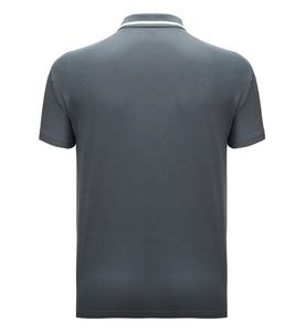 Camiseta de polo informal para hombre con logotipo personalizado Diseño de patrón sólido Precio competitivo Camisa de golf Ropa de tela de lona todos los días - Product Image 4