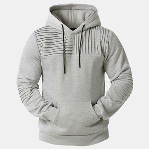 Service OEM Sweats à capuche pour hommes Vente en gros Meilleur design Sweats à capuche pour hommes Sweats à capuche légers de couleur unie pour hommes - Product Image 1