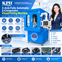 Machine de collage automatique à 3 axes pour colle AB visuelle en deux parties, pour la distribution précise d'époxy sur les cartes de circuits imprimés, les modules LED et les capteurs