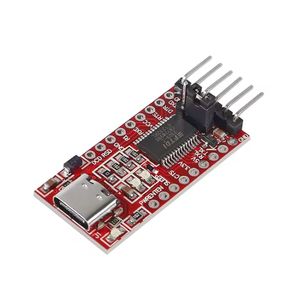 FT232RL USB เป็น TTL 3.3V 5V Type-C สายเคเบิลดาวน์โหลดแบบอนุกรมขนาดเล็กสำหรับชิ้นส่วนเครื่องมือ - Product Image 1