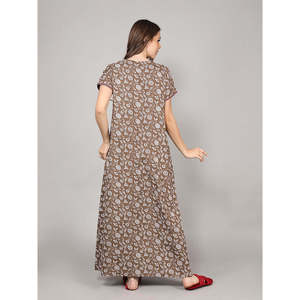 Camisón Largo Informal para Mujer Alpine, con Bolsillo Lateral, Tejido Suave y Transpirable, Cómodo para Uso Diario - Product Image 5