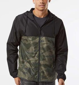 Customizable Color Zipper Waterproof <b>Summer</b> Outdoor Hooded Lightweight Breathable Windbreaker <b>Jacket</b> for <b>Men</b> New Fashion Running - Product Image 2