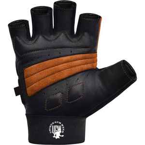 UNIQUE GYM WEAR Wholesale Anti <b>Slip</b> Breathable Durable Leather Waterproof Unisex Gym Workout Fitness Weight Lifting Gloves - Product Image 6