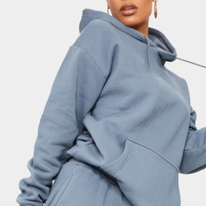 2025 coton survêtement à capuche coupe régulière à manches longues tenue décontracté Jogging porter respirant couleur unie survêtement - Product Image 2