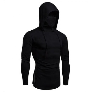 Sudadera con Capucha de Forro Polar 100% Algodón para Hombre, Ajuste Oversize, con Bolsillo y Cubre Rostro, Casual, 400 Gramos, Diseño Liso, Transpirable - Product Image 2