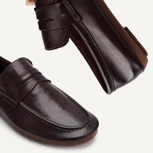 Chaussures de ville en cuir de porc de haute qualité avec revêtement imperméable et semelle intérieure souple pour hommes - Product Image 3