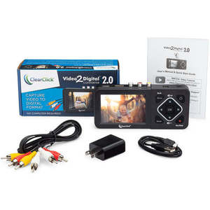 Video2Digital ®   Convertidor 2.0 (Segunda Generación) Captura Video de VCR, Cintas VHS, Hi8, Videocámaras, DVD y Sistemas de Juegos - Product Image 5
