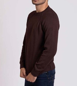 Jersey informal de nueva moda para hombre, suéter de manga larga de algodón transpirable, diseño de invierno, cuello largo y cómodo suéter en blanco - Product Image 2