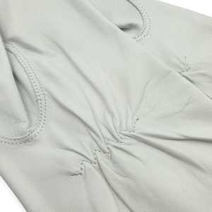 Gants d'aviateur en cuir pleine fleur Aniline Nappa, coupe table, coutures piquées, pour pilotes et conducteurs - Product Image 4