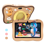 Tablet Anak Capybara 7 Inch 16GB Quad Core Layar Kapasitif Set Lengkap dengan Casing Silikon Lembut Alat Permainan Edukasi Produk Terbaru