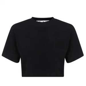 Camisetas de algodón informales Vintage para mujer 2025, camisetas ajustadas con estampado personalizado de tela de lona - Product Image 5