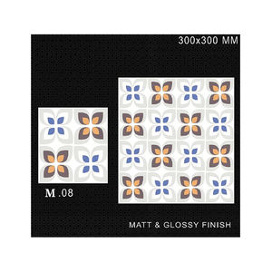 กระเบื้องปูพื้นแบบโมร็อกโกดิจิตอลที่ทันสมัยขนาด30x30ซม. คุณภาพสูงพื้นกลางแจ้งและในร่มมีหลายรูปแบบให้เลือก - Product Image 2