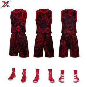 Les adultes portent des vêtements de sport de bonne qualité maillot de basket-ball pour les hommes dernière conception uniforme de basket-ball imprimé personnalisé - Product Image 3