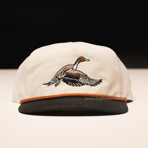 Gorras de Béisbol Personalizadas de 5 Paneles, Sin Estructura, con Cuerda, Diseño de Dos Tonos, Logotipo Bordado, Gorra Deportiva de Algodón y Poliéster, Visera Curva Ligera - Product Image 1