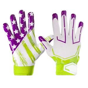 Gants de sport d'extérieur 2025 Protection des paumes Respirant Doigts complets Haute qualité Nouveaux Poignées antidérapantes Gants de receveur de football - Product Image 4