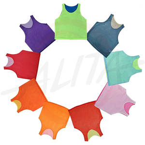 Reversible <b>Training</b> <b>Vests</b> Two Sides Sports <b>Vest</b> <b>Football</b> Jersey Pinnies for Soccer Sports Team Reversible <b>Training</b> Bibs - Product Image 6