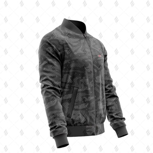 Chaqueta Varsity para Hombre al por Mayor, Colección de Invierno, Forro Polar Grueso y Cálido de Poliéster, Estilo Casual para el Día a Día, Chaqueta OEM Más Vendida - Product Image 4