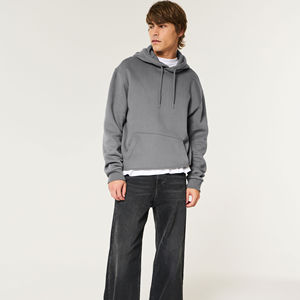 Sudadera con Capucha Personalizada al por Mayor, 100% Algodón, Hombros Caídos, Manga Larga, Talla Grande para Hombre - Product Image 3