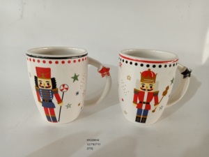 Mug à café en porcelaine artisanal, prix d'usine, nouveau, pour Noël, cadeau de Noël festif - Product Image 2
