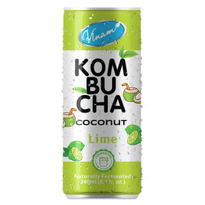 วินัม โคโคนัทไลม์ 240 มล. กระป๋อง คอมบูชา รับผลิตแบบ OEM ODM น้ำผลไม้ปรุงแต่งรสชาติจากธรรมชาติ ส่วนประกอบประกอบด้วยน้ำ ซิตรัส บรรจุภัณฑ์แบบกล่องใหญ่ น้ำผลไม้เข้มข้น พร้อมดื่ม - Product Image 2