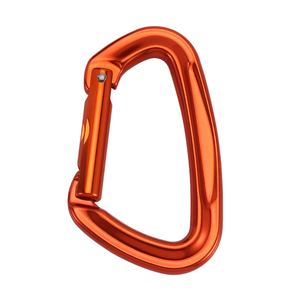 Mousqueton de porte droit en alliage d'aluminium YAC035BK avec finition anodisée - Product Image 1