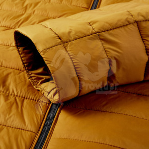 Wholesale Custom Logo Front Stand Collar Polyester <b>Men</b> Puffer <b>Jacket</b> Waterproof Outdoor Use - Product Image 5