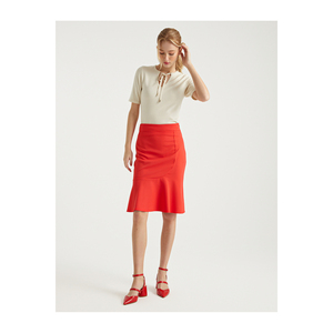 กระโปรงมินิไซส์ผู้หญิง FLOUNCE-รุ่น S23S124 ตุรกี - Product Image 2