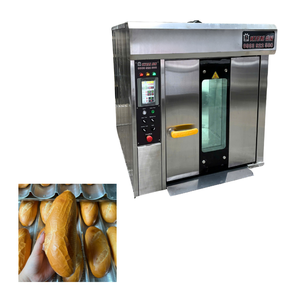 Easy to Use <b>8</b> Trays Rotary Oven for Bakery 1 Year Warranty New Bakery Machine Altuntop Trolley Rotary Oven Vietnam Supplier - Product Image 1