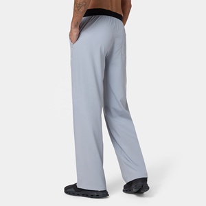 Pantalon de jogging taille US personnalisable avec logo, vêtements de sport, survêtement de fitness pour homme, pantalon de sport décontracté pour la gym, taille mi-haute, en laine respirante avec cordon de serrage - Product Image 2