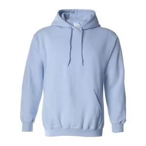 Calidad de exportación 100% algodón temporada de invierno de talla grande diseño personalizado Color sólido hombres con capucha Slim Fit sudaderas con capucha para hombres - Product Image 5