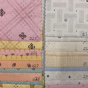 Tissu d'orchidée Lilly en poly coton 36 pouces imprimé élégant tissé doux pour les vêtements de garçons et les vêtements de mariage | Qualité d'exportation - Product Image 1