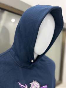 Sweat à capuche d'hiver de haute qualité OEM, poids lourd, 100% coton, épaules tombantes, surdimensionné, écologique, imperméable - Product Image 3