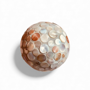 Boule de Pâques en nacre naturelle en gros, article décoratif pour la maison et la célébration de printemps en provenance du Vietnam - Product Image 1