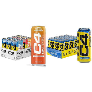 Venta al por mayor de bebidas energéticas C4 Smart en latas de 250 ml, fórmula sin azúcar con cafeína y vitaminas del grupo B para cadenas minoristas - Product Image 2