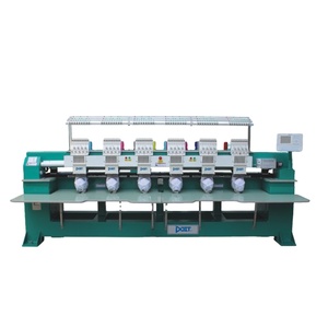 Machine de broderie DT 906C, 9 aiguilles, 6 têtes, pour ordinateur, broderie rapide, ordinateur multifonction, bonnet, t-shirt - Product Image 2